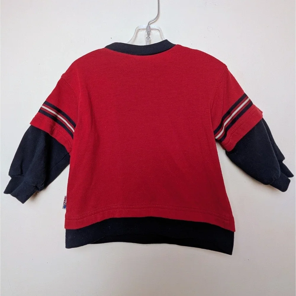 Vintage Disney Mickey Goofy Street Team Skateboarding Long‎ Sleeve Shirt Size 2T